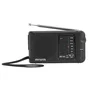 Aiwa RS-44 Radio Portátil de Bolsillo AM/FM Estéreo Negra + Auriculares